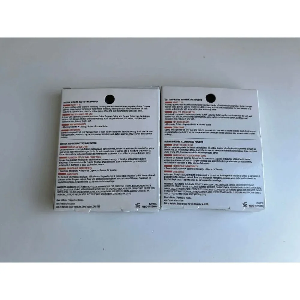 Physician's Formula Butter Buddies Illuminating Powder Lot of 2